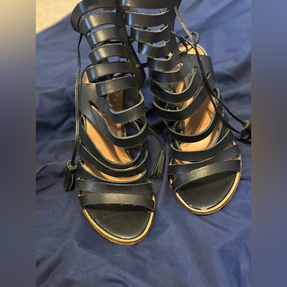 Steve Madden strappy heels